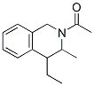 Isoquinoline, 2-acetyl-4-ethyl-1,2,3,4-tetrahydro-3-methyl-(9ci) Structure,499196-14-4Structure