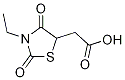 (3-Ethyl-2,4-dioxo-thiazolidin-5-yl)-acetic acid Structure,499199-10-9Structure