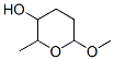 2H-pyran-3-ol, tetrahydro-6-methoxy-2-methyl-(9ci) Structure,499213-79-5Structure