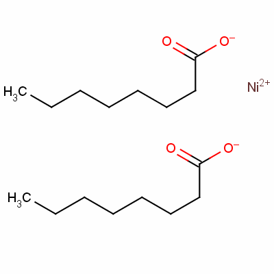 Nickel(ii) octoate in mineral spirits Structure,4995-91-9Structure