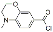 4-Methyl-3,4-dihydro-2H-1,4-benzoxazine-7-carbonyl chloride Structure,499770-73-9Structure