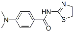 Benzamide, n-(4,5-dihydro-2-thiazolyl)-4-(dimethylamino)-(9ci) Structure,499985-39-6Structure