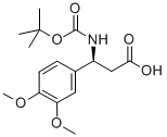 (S)-Boc-3,4-dimethoxy-β-Phe-OH Structure,499995-84-5Structure