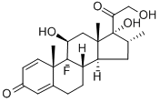 Dexamethasone Structure,50-02-2Structure