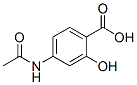 2-Hydroxy-4-acetylaminobenzoic acid Structure,50-86-2Structure