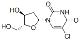 5-Chloro-2-deoxyuridine Structure,50-90-8Structure