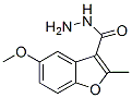 3-Benzofurancarboxylicacid,5-methoxy-2-methyl-,hydrazide(9ci) Structure,500002-41-5Structure