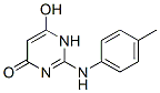 4(1H)-pyrimidinone,6-hydroxy-2-[(4-methylphenyl)amino]-(9ci) Structure,500115-23-1Structure