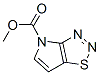 4H-pyrrolo[2,3-d]-1,2,3-thiadiazole-4-carboxylic acid,methyl ester Structure,500136-13-0Structure