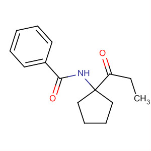 Benzamide,n-[1-(1-oxopropyl)cyclopentyl ]-(9ci) Structure,500168-42-3Structure