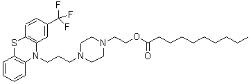 Fluphenazine decanoate Structure,5002-47-1Structure