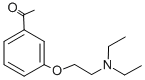 1-{3-[2-(Diethylamino)ethoxy]phenyl}ethanone Structure,500286-26-0Structure