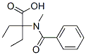 Butanoic acid,2-(benzoylmethylamino)-2-ethyl- Structure,500291-03-2Structure