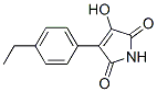 1H-pyrrole-2,5-dione,3-(4-ethylphenyl)-4-hydroxy-(9ci) Structure,500291-69-0Structure