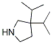 Pyrrolidine, 3,3-bis(1-methylethyl)- (9ci) Structure,500310-62-3Structure