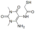 Acetamide,n-(6-amino-1,2,3,4-tetrahydro-1,3-dimethyl-2,4-dioxo-5-pyrimidinyl)-2-mercapto- Structure,500311-81-9Structure