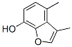 7-Benzofuranol ,3,4-dimethyl- Structure,500364-29-4Structure