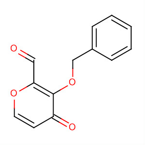 3-(Benzyloxy)-4-oxo-4h-pyran-2-carbaldehyde Structure,500371-01-7Structure