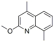 Quinoline, 2-methoxy-4,8-dimethyl- (9ci) Structure,500579-35-1Structure