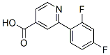 2-(2,4-Difluorophenyl)-isonicotinic acid Structure,500586-44-7Structure