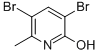 3,5-Dibromo-2-hydroxy-6-methylpyridine Structure,500587-45-1Structure