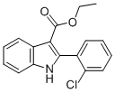 Ethyl 2-(2-chlorophenyl)-2,3-dihydro-indole-3-carboxylate Structure,500592-32-5Structure