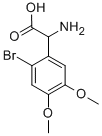 Amino(2-bromo-4,5-dimethoxyphenyl)aceticacid Structure,500696-00-4Structure