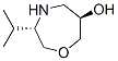 1,4-Oxazepin-6-ol ,hexahydro-3-(1-methylethyl)-,(3s,6r)-(9ci) Structure,500708-41-8Structure