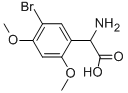 Amino(5-bromo-2,4-dimethoxyphenyl)acetic acid Structure,500718-16-1Structure