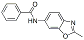 Benzamide,n-(2-methyl-6-benzoxazolyl)-(9ci) Structure,500726-71-6Structure