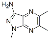 1H-pyrazolo[3,4-b]pyrazin-3-amine,1,5,6-trimethyl-(9ci) Structure,500727-70-8Structure