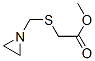 Acetic acid,[(1-aziridinylmethyl)thio]-,methyl ester (9ci) Structure,500731-48-6Structure