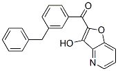 Methanone,(3-hydroxyfuro[3,2-b]pyridin-2-yl)[3-(phenylmethyl)phenyl ]- Structure,500732-58-1Structure