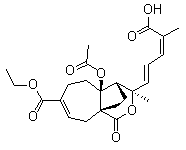 Demethoxydeacetoxypseudolaric acid b Structure,500736-17-4Structure