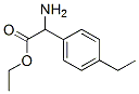 Benzeneacetic acid,alpha-amino-4-ethyl-,ethyl ester (9ci) Structure,500772-92-9Structure