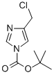 Tert-butyl 4-(chloromethyl)-1h-imidazole-1-carboxylate Structure,500782-71-8Structure