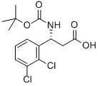 Boc-(r)-3-amino-3-(2,3-dichloro-phenyl)-propionic acid Structure,500788-91-0Structure