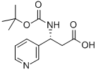 (R)-Boc-3-(3-pyridyl)-β-Ala-OH Structure,500788-96-5Structure