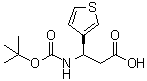 Boc-(r)-3-amino-3-(3-thienyl)-propionic acid Structure,500788-99-8Structure