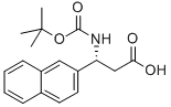 (R)-Boc-3-(2-naphthyl)-β-Ala-OH Structure,500789-01-5Structure