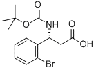 Benzenepropanoic acid, 2-bromo-β-[[(1,1-dimethylethoxy)carbonyl]amino]-, (βr)- Structure,500789-07-1Structure