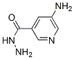 3-Pyridinecarboxylicacid,5-amino-,hydrazide(9ci) Structure,500862-71-5Structure