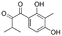 1-(2,4-Dihydroxy-3-methylphenyl)-3-methyl-1,2-butanedione Structure,501005-70-5Structure