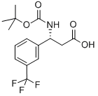 (R)-Boc-3-(trifluoromethyl)-β-Phe-OH Structure,501015-18-5Structure