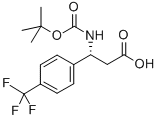 (R)-Boc-4-(trifluoromethyl)-β-Phe-OH Structure,501015-19-6Structure