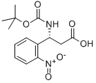 Boc-(r)-3-amino-3-(2-nitrophenyl)-propionic acid Structure,501015-23-2Structure