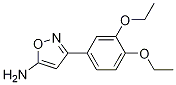 3-(3,4-Diethoxyphenyl)-5-isoxazolamine Structure,501325-89-9Structure