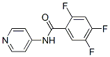 Benzamide,2,4,5-trifluoro-n-4-pyridinyl-(9ci) Structure,501442-58-6Structure