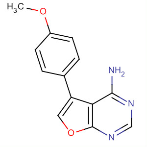 5-(4-Methoxyphenyl)-furo[2,3-d]pyrimidin-4-amine Structure,501693-19-2Structure