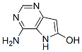 5H-pyrrolo[3,2-d]pyrimidin-6-ol ,4-amino-(9ci) Structure,501920-22-5Structure